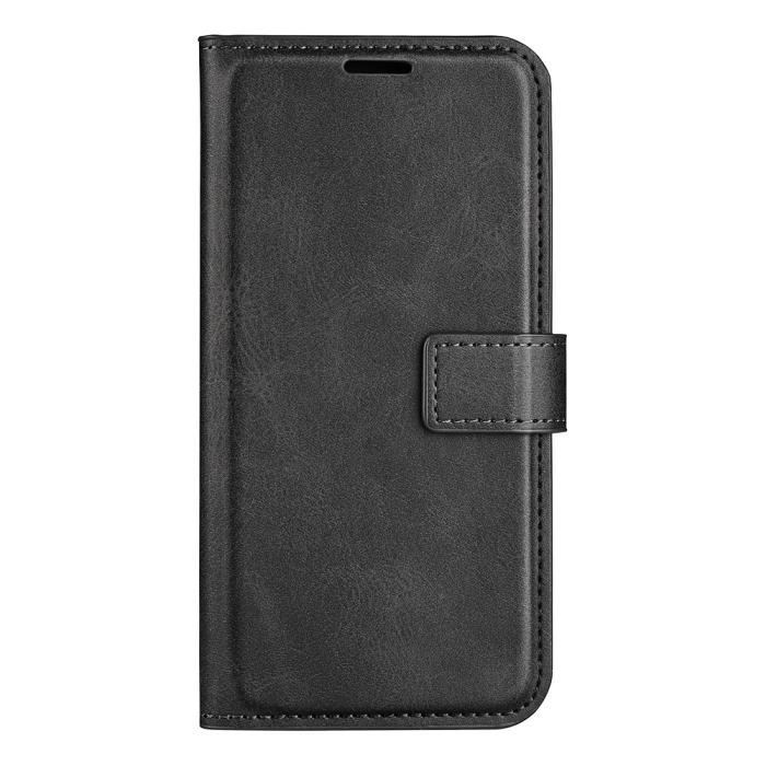 Bild 2, Motorola Moto G71 Fodral Solid Läder Svart