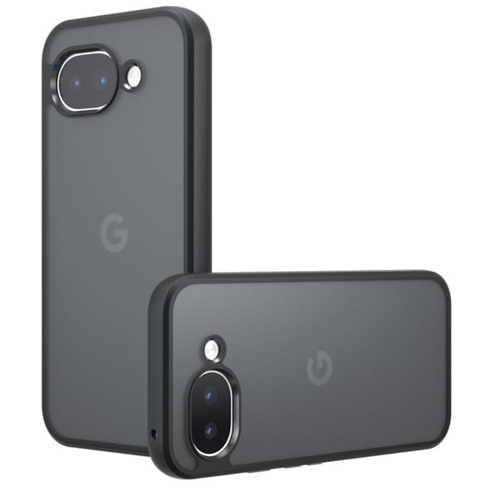 Bild 2, Google Pixel 10a Skal Hybrid Transparent / Svart