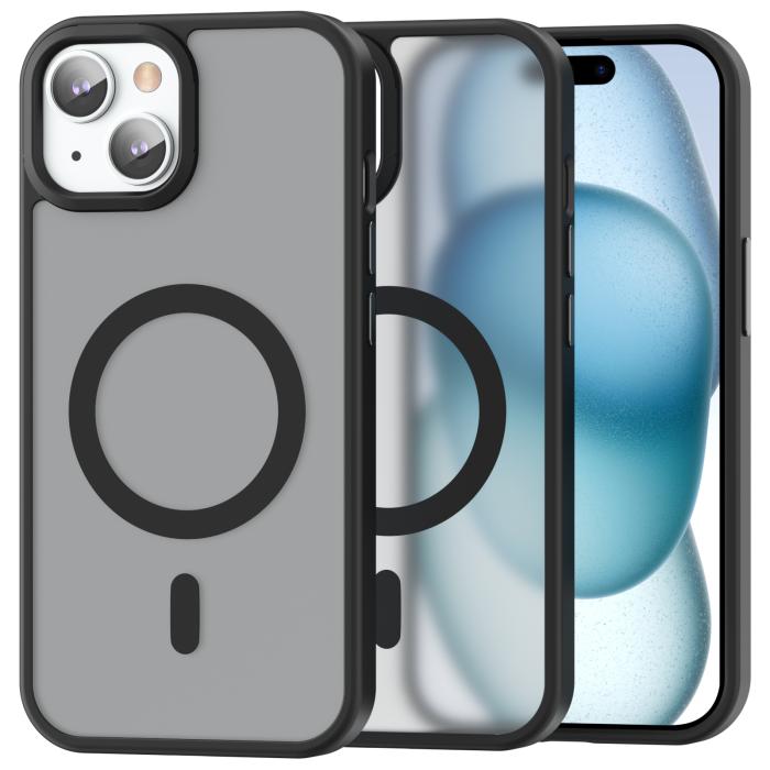 Bild 1, ColorPop iPhone 15 Plus/14 Plus Skal CH MagSafe Matt Svart