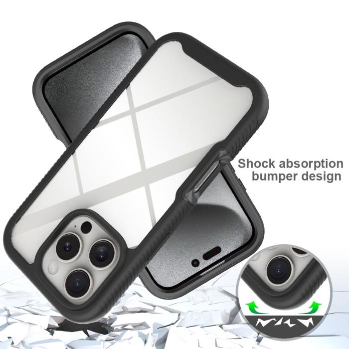 Bild 5, iPhone 16 Pro Skal 360 Hybrid Defence Svart