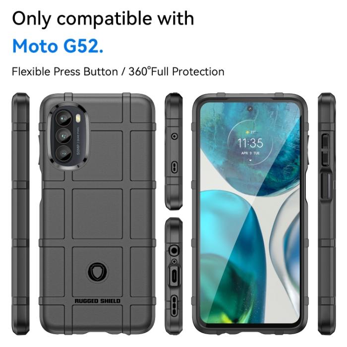 Bild 2, Motorola Moto G52/G82 Skal Robust Svart