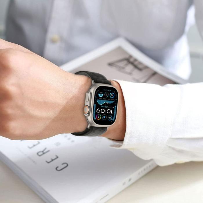 Bild 5, Tech-Protect Apple Watch 42/44/45/46/49mm Armband Nylon Stripe