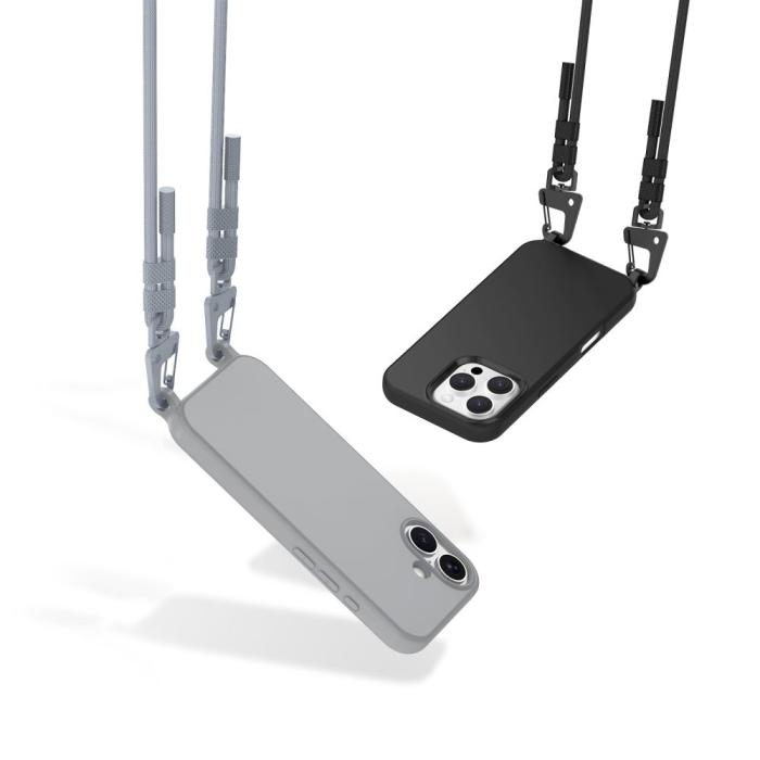Bild 5, Tech-Protect iPhone 16 Pro Max Skal MagSafe MagNecklace Svart