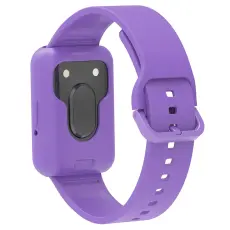 Samsung Galaxy Watch Fit 3 Skal / Armband Silikon Lila