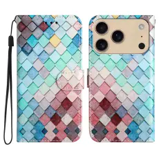 iPhone 18 Pro Max/17 Pro Max Fodral Med Tryck Grid
