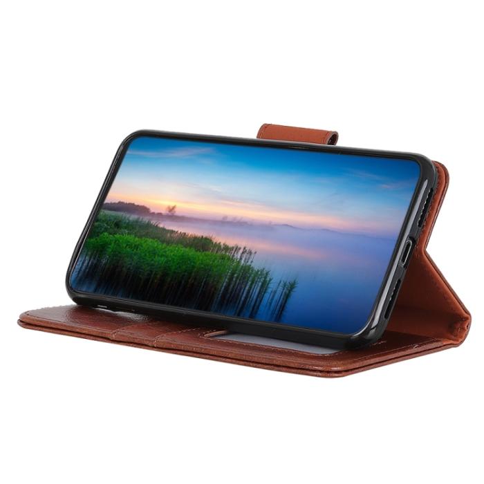 Bild 3, Samsung Galaxy A13 4G Fodral Nappa Läder Brun