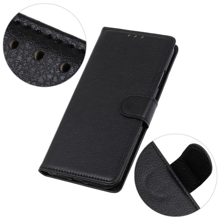 Bild 3, Motorola One Action Plånboksfodral - Svart