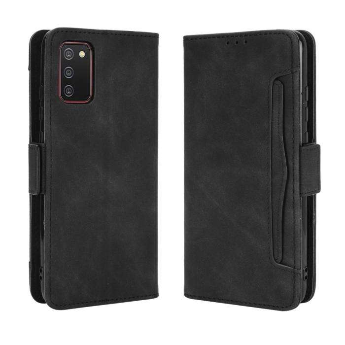 Bild 2, Samsung Galaxy A02s - Fodral Med Avtagbart Kortfodral - Svart