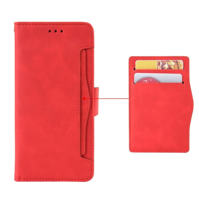 Bild 3, Samsung Galaxy A02s - Fodral Med Avtagbart Kortfodral - Röd
