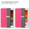 iPad 10.2 2019/2020/2021 Fodral Tri-Fold Rosa