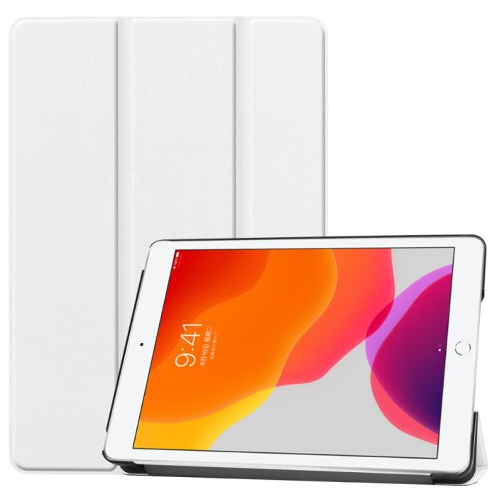 Bild 1, iPad 10.2 2019/2020/2021 Fodral Tri-Fold Vit