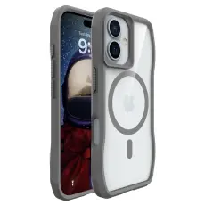 iPhone 16 Skal MagSafe Hybrid Gr&aring;