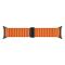 Galaxy Watch Ultra 47 mm Armband Nylon Justerbart Orange