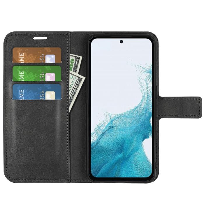 Bild 2, Samsung Galaxy A54 5G Fodral Läder Svart