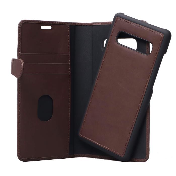 Bild 3, Buffalo Samsung Galaxy S10 Fodral 2in1 Äkta Läder Brun