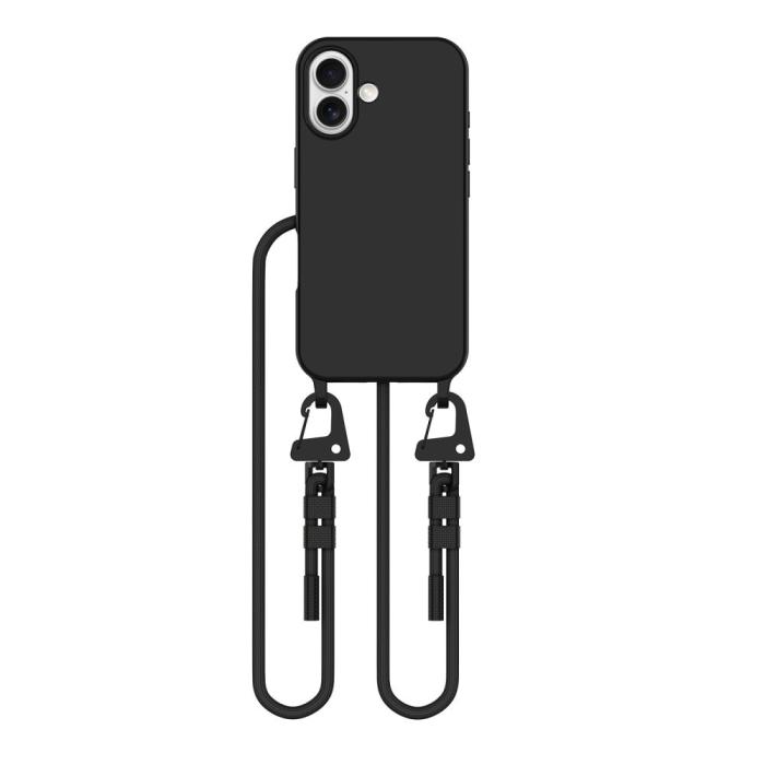 Bild 2, Tech-Protect iPhone 16 Skal MagSafe MagNecklace Svart