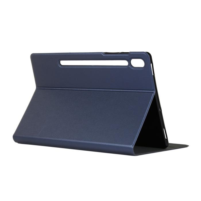 Bild 3, Samsung Galaxy Tab S7 Plus / Tab S8 Plus Fodral Case Stand Mörk Blå