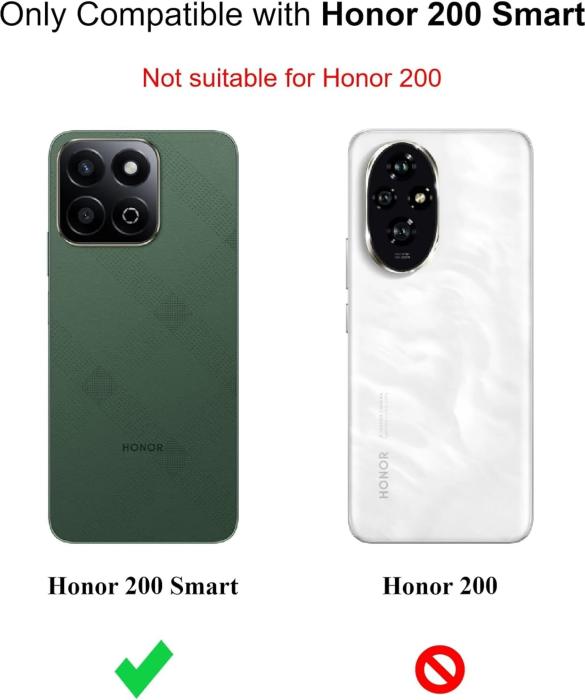 Bild 2, Huawei Honor 200 Smart Transparent TPU Skal