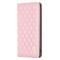 Samsung Galaxy A35 5G Fodral Flip Diamond Läder Ljus Rosa