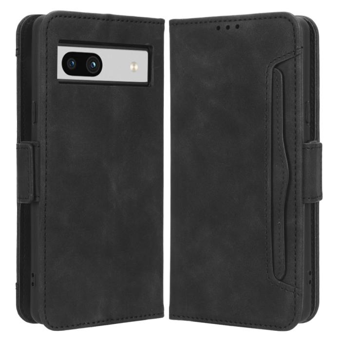 Bild 1, Google Pixel 7A Fodral Med Avtagbart Kortfodral Svart