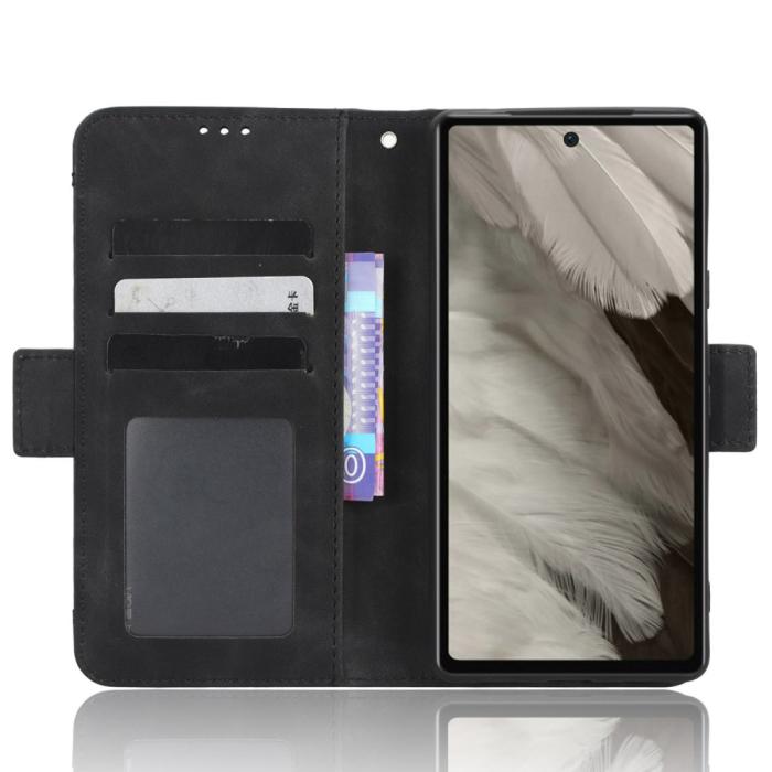 Bild 2, Google Pixel 7A Fodral Med Avtagbart Kortfodral Svart