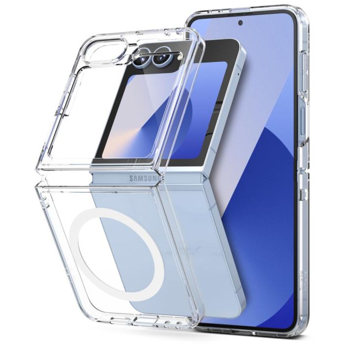 Bild 1, Ringke Galaxy Z Flip 6 / 7 FE Skal MagSafe Fusion Transparent