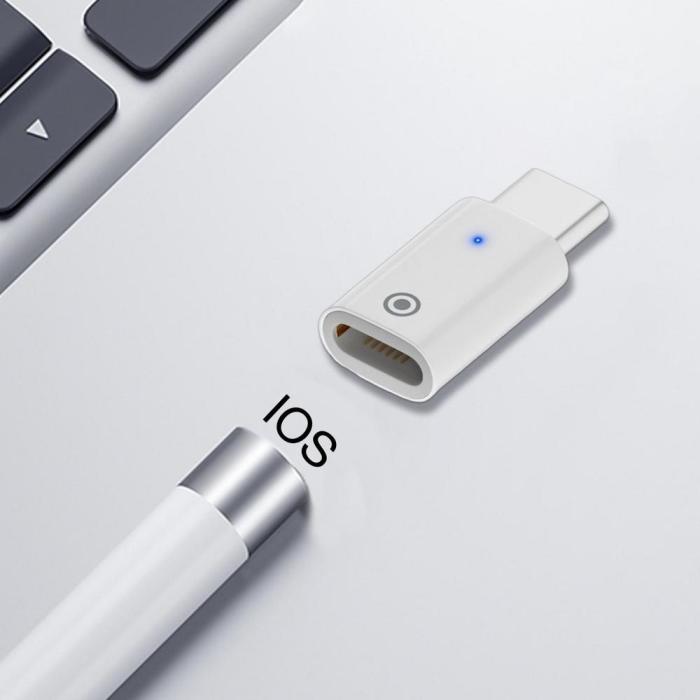 Bild 4, Lightning Hona - USB-C Hane Adapter För Apple Pencil 1st Gen