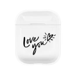 AirPods skyddsskal med motiv - Love You