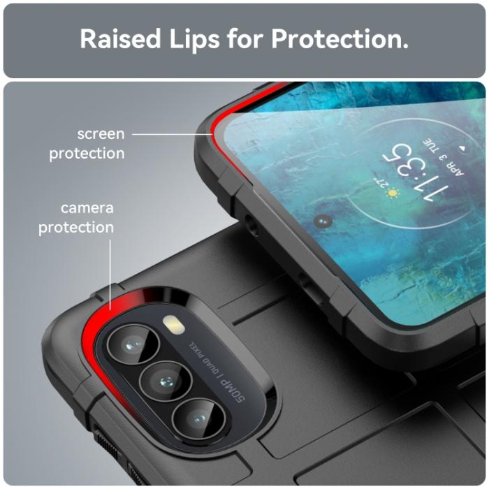 Bild 6, Motorola Moto G52/G82 Skal Robust Svart