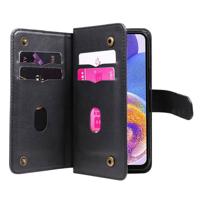 Bild 4, Samsung Galaxy A23 5G Fodral Multifunktionell Svart