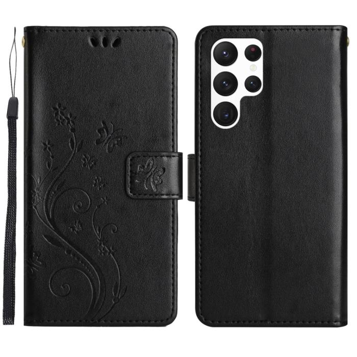 Bild 1, Samsung Galaxy S23 Ultra Fodral Med Tryck Svart