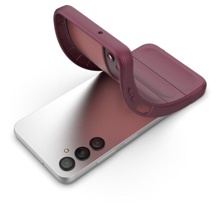 Bild 4, Samsung Galaxy A05s 4G Magic Shield TPU Vinröd