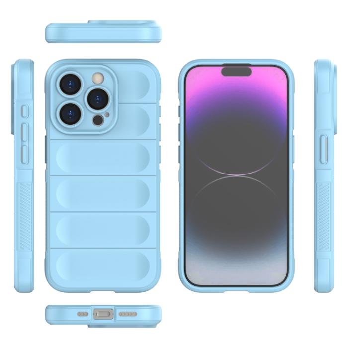 Bild 3, iPhone 15 Pro Skal Magic Shield Lila