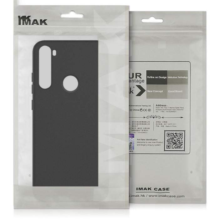 Bild 5, Samsung Galaxy A12 - IMAK Skin Touch Skal - Svart
