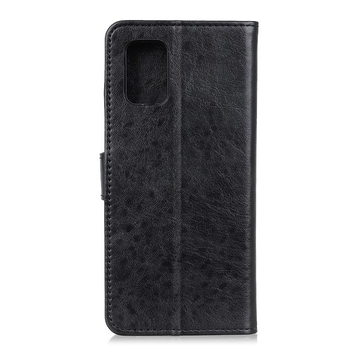 Bild 3, Samsung Galaxy A02s - Crazy Horse Fodral - Svart