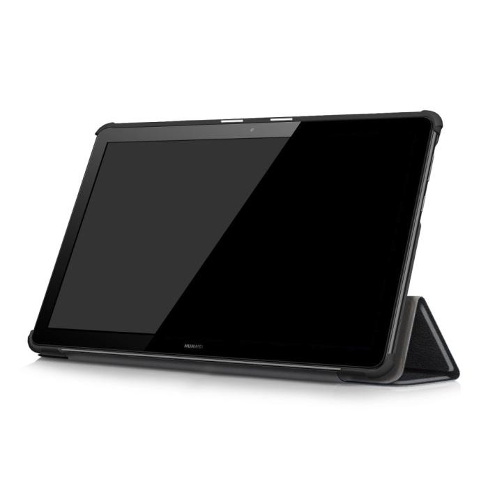 Bild 5, Huawei MediaPad T5 10 - Tri-Fold Fodral - Svart