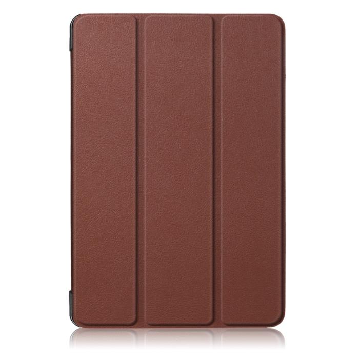 Bild 2, Huawei MediaPad T5 10 - Tri-Fold Fodral - Brun