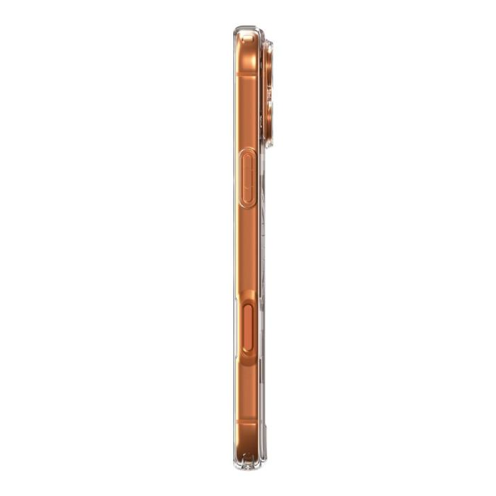 Bild 4, Spigen iPhone 17 Pro Skal MagSafe Ultra Hybrid Transparent / Orange