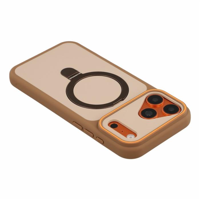 Bild 5, iPhone 18 Pro Max/17 Pro Max Skal MagSafe Stativ Brun