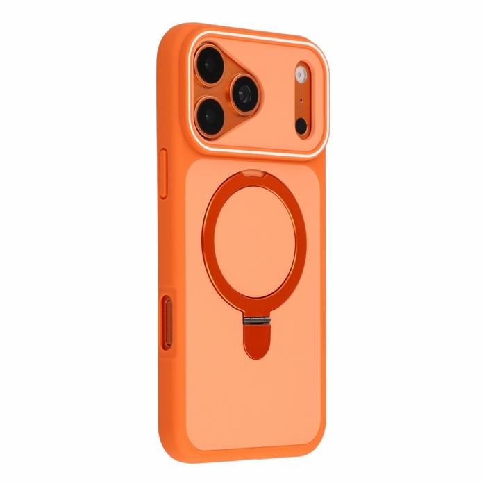 Bild 2, iPhone 18 Pro Max/17 Pro Max Skal MagSafe Stativ Orange