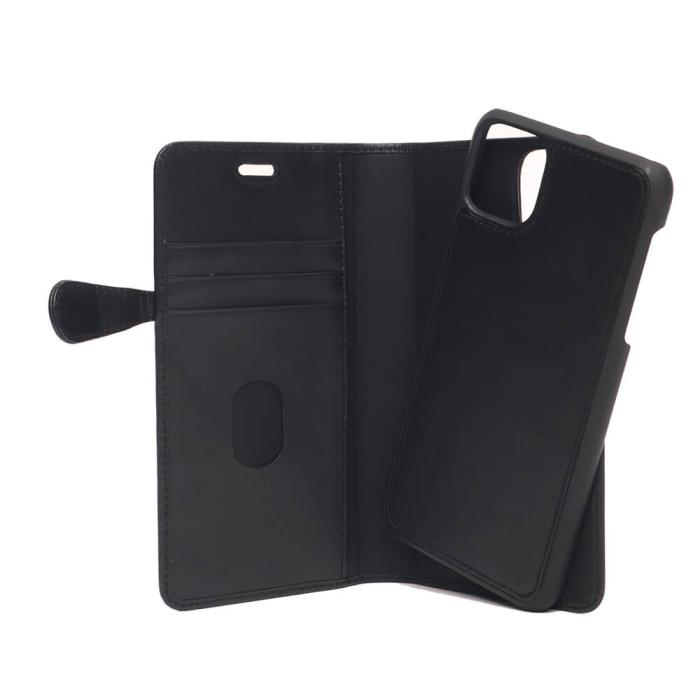 Bild 2, Buffalo iPhone 11 Pro Fodral 2in1 Äkta Läder Svart