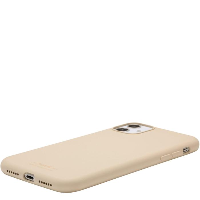Bild 4, holdit iPhone 11/XR Mobilskal Silikon Beige