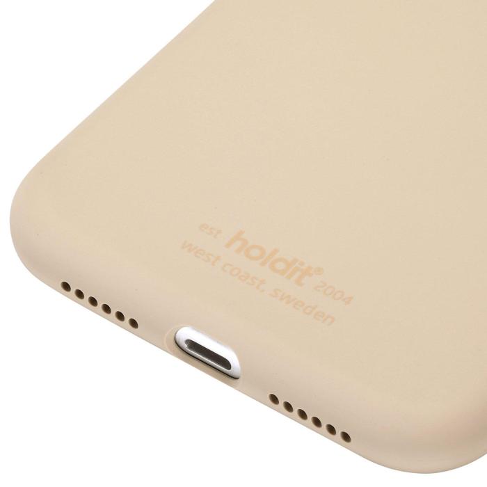 Bild 5, holdit iPhone 11/XR Mobilskal Silikon Beige