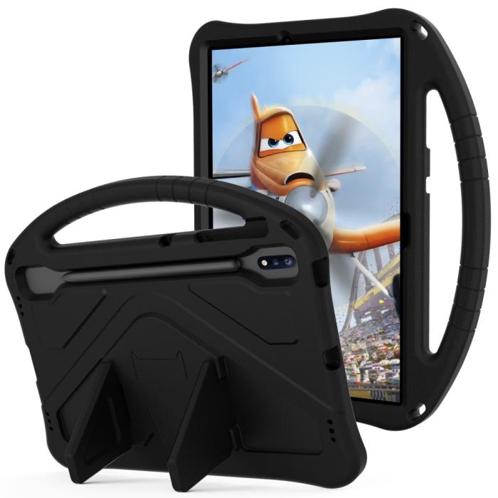 Bild 5, Samsung Galaxy Tab S7 FE/S7 Plus/S8 Plus Fodral Skal EVA Svart