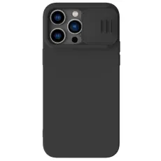 NILLKIN iPhone 14 Pro Skal CamShield Silky Liquid Svart