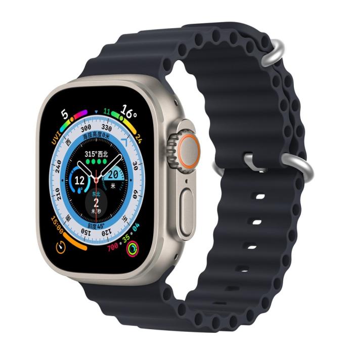 Bild 2, DUX DUCIS Apple Watch 42/44/45/49 mm Armband Wave