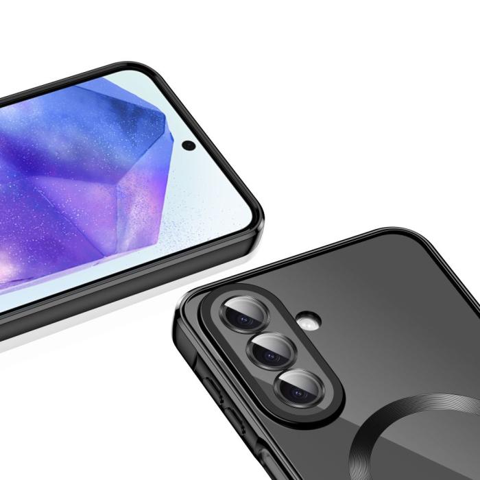 Bild 3, Tech-Protect Galaxy A27 5G Skal MagSafe MagFlex Shiny Black