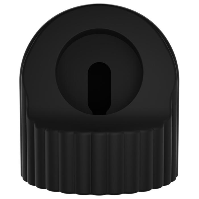 Bild 1, Apple Watch Wave Silikon Stativ Svart