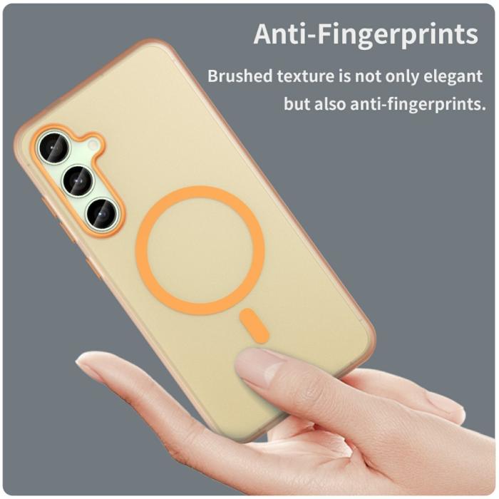 Bild 5, Samsung Galaxy S24 FE Skal MagSafe Slim Matt Orange