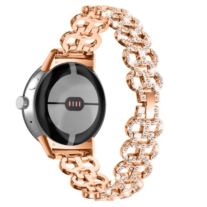 Bild 1, Google Pixel Watch / Watch 2 Kalebassformat Dekor Armband